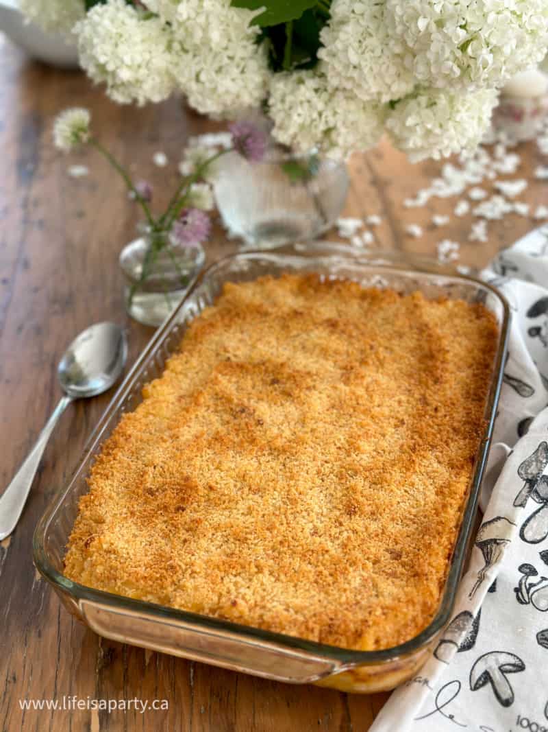 Best Homemade Mac and Cheese with Panko Breadcrumb Topping - Life is a ...