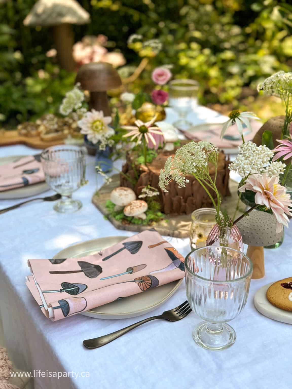 Mushroom Themed Picnic Party - Life is a Party