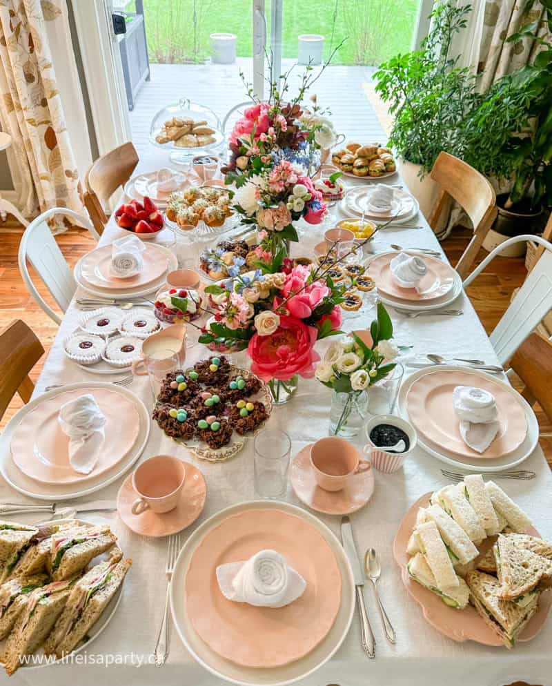 How To Throw An Afternoon Tea Party For Adults - Life is a Party