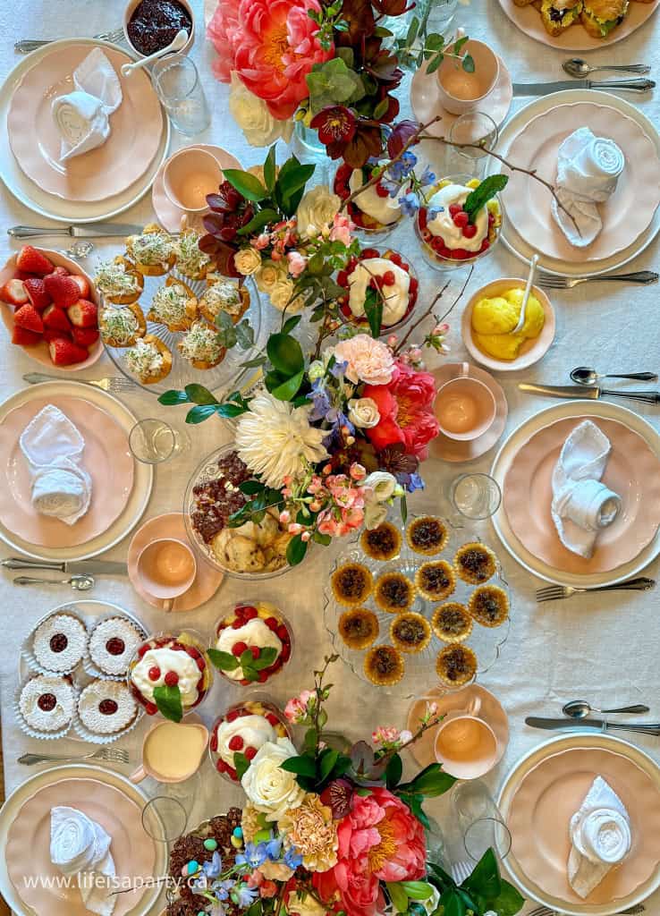 tea party tablescape