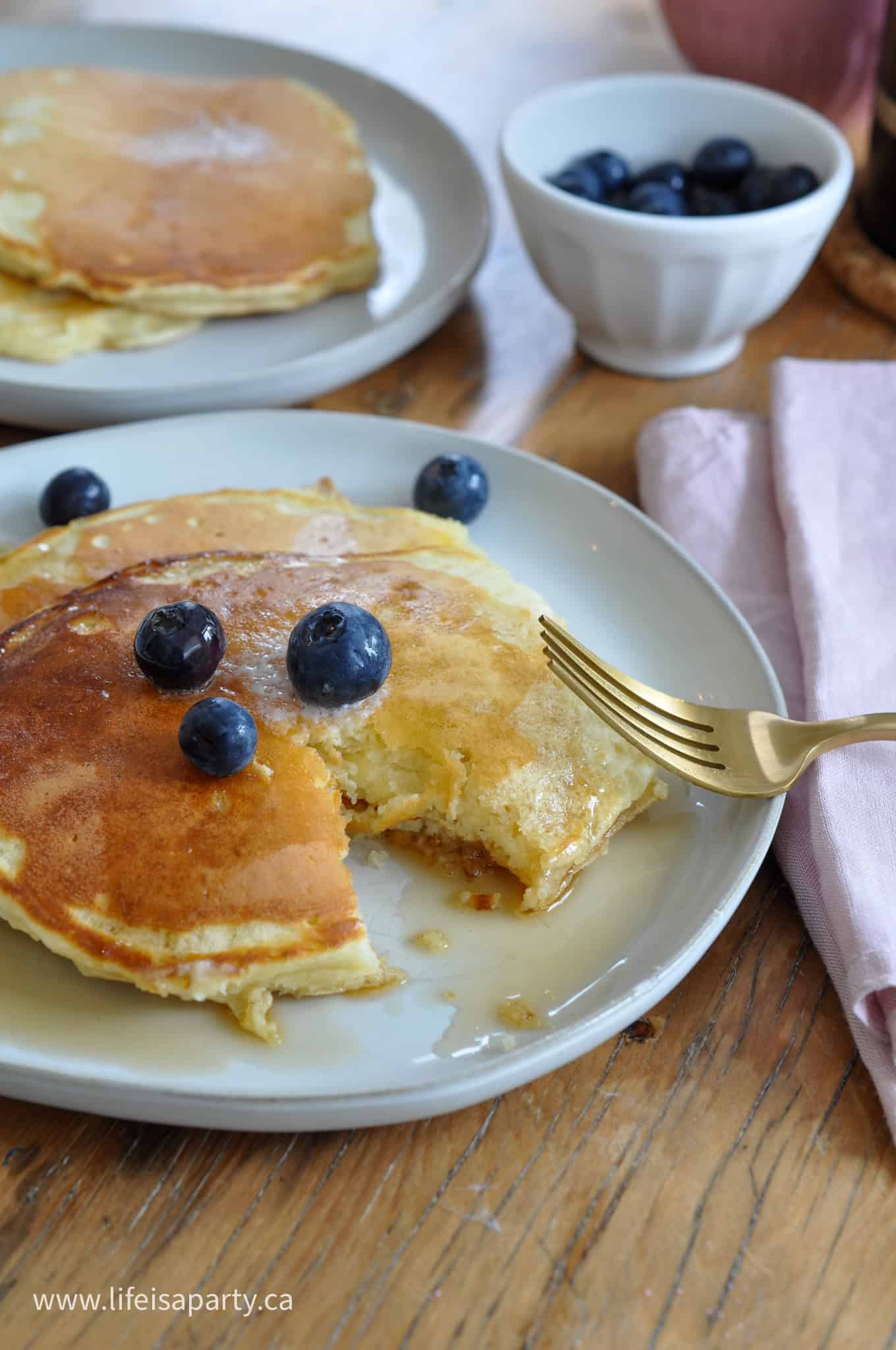 how to make small batch pancakes