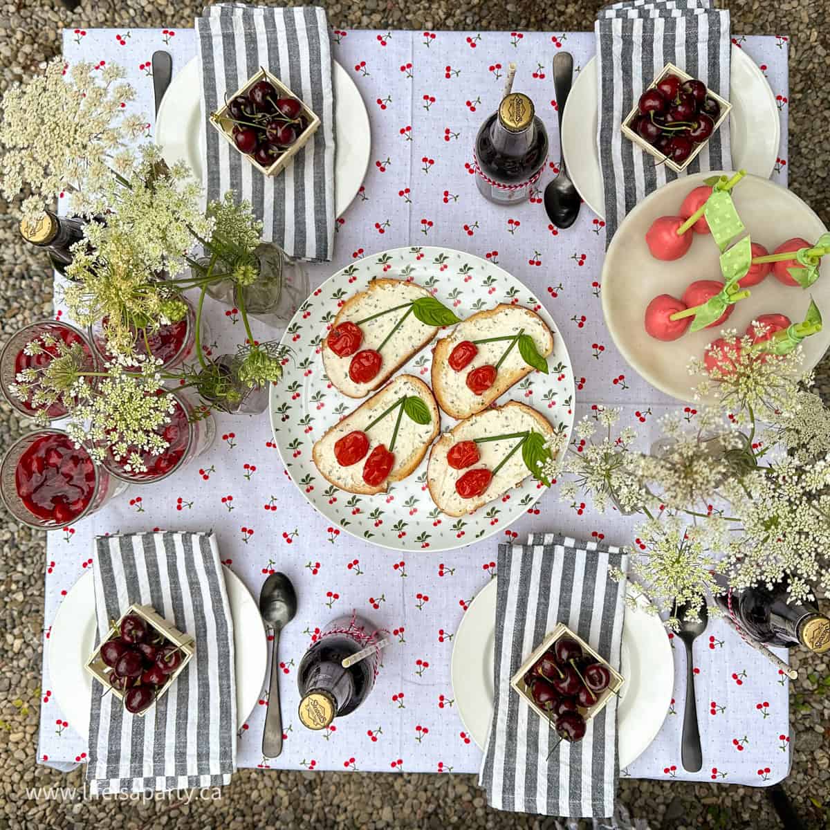 Cherry themed party ideas