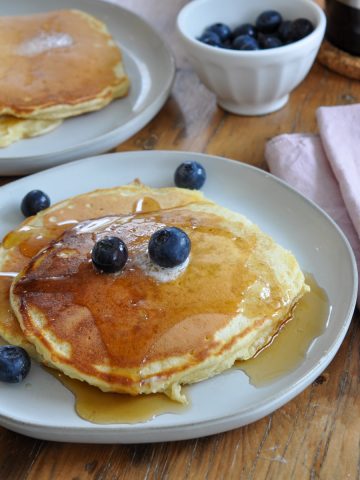 small batch pancakes for two