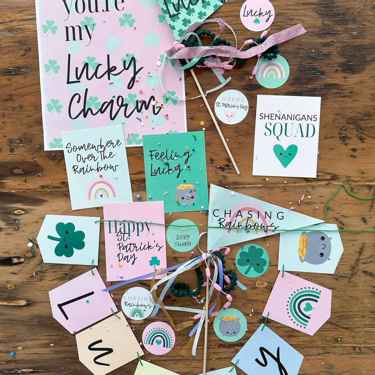 St. Patrick's Day free printables