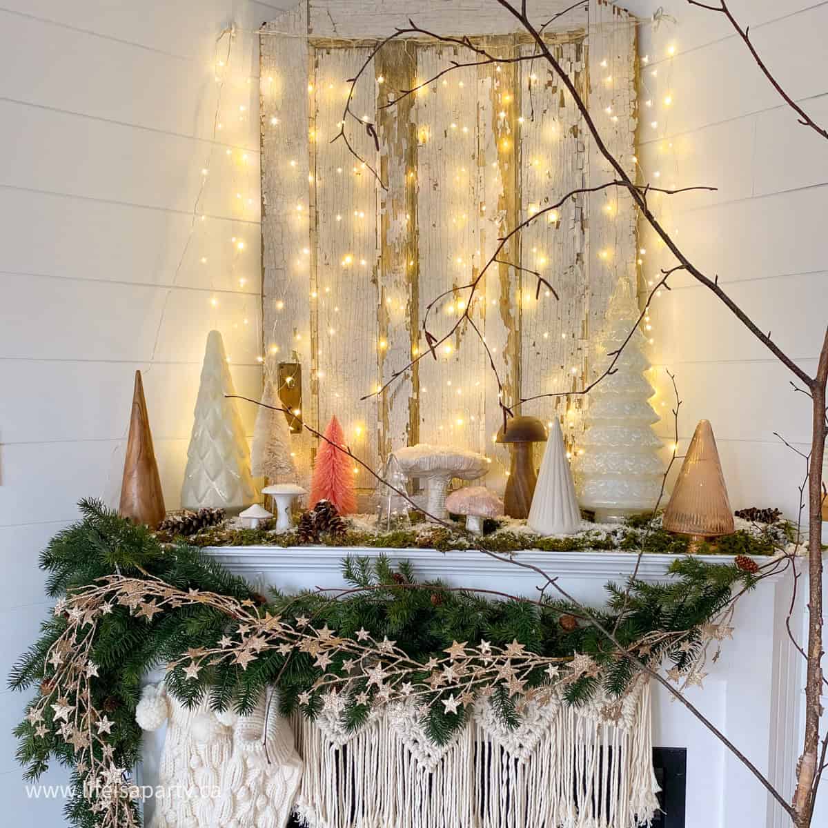 woodland Christmas decor ideas