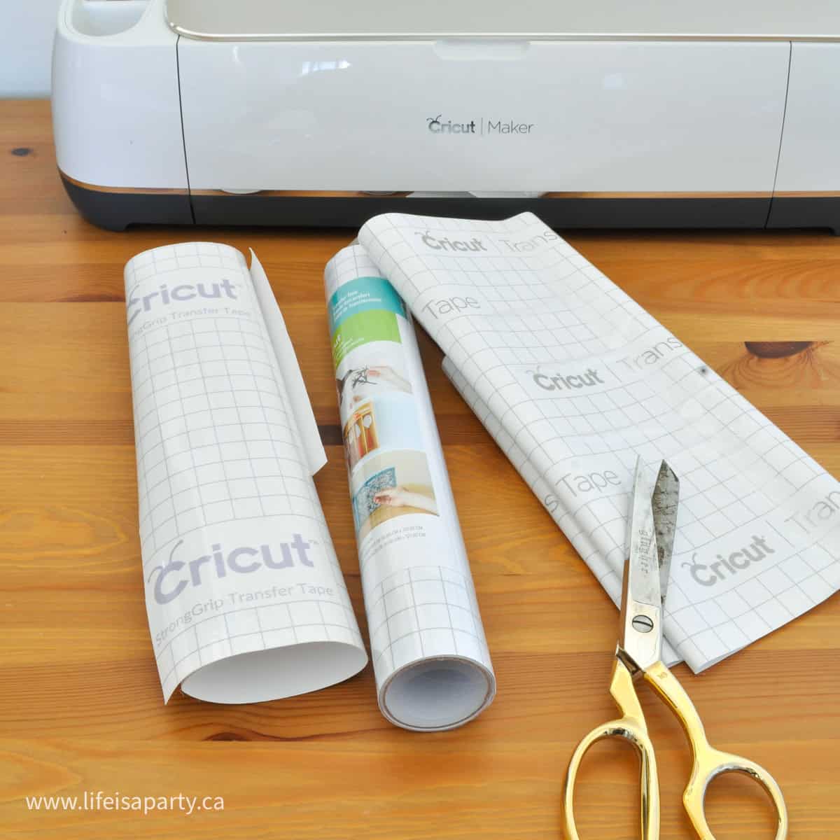 how to use Cricut transfer tape