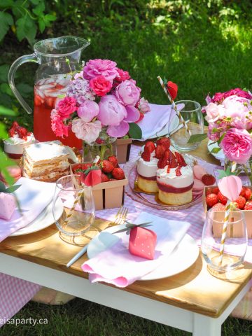 strawberry themed party ideas