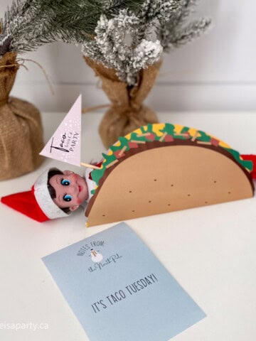 30+ Free printable elf on the shelf ideas and props.